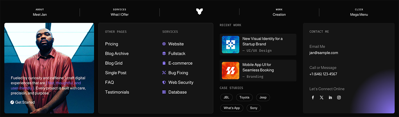 portfolio-dark-megamenu